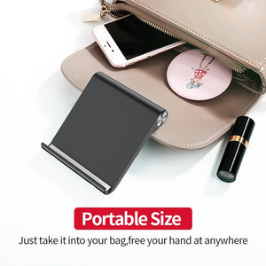 Soporte de Escritorio para Celular y Tablet – Universal, Portátil y Resistente | Compatible con iPhone, Samsung y más