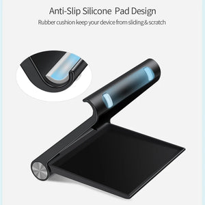 Soporte de Escritorio para Celular y Tablet – Universal, Portátil y Resistente | Compatible con iPhone, Samsung y más