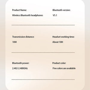 Audífonos Bluetooth P9 con Micrófono – Inalámbricos, Deportivos, Cancelación de Ruido, Compatibles con Juegos