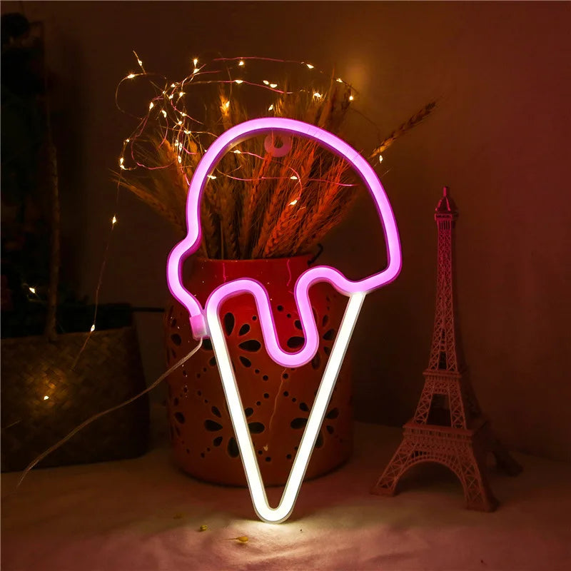 Luz Neón LED Decorativa – 29 Diseños Modernos | USB/Batería | Ideal para Cuartos, Gaming, Fiestas y Regalos