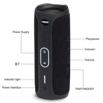 Bocina JBL Flip 5 Bluetooth | Sonido Estéreo, Resistente al Agua IPX7, Portátil para Exteriores y Fiestas
