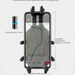Soporte Premium para Celular CFMOTO 450SR – Amortiguador Antivibración y Giro 360° para Navegación Segura en Moto