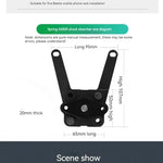 Soporte Premium para Celular CFMOTO 450SR – Amortiguador Antivibración y Giro 360° para Navegación Segura en Moto