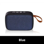 Bocina Bluetooth 5.0 Portátil – Altavoz Inalámbrico Estéreo con Sonido 3D, Tarjeta TF, Radio FM y Diseño Compacto