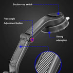 Soporte Universal para Celular con Ventosa 360° | Auto, Parabrisas o Tablero – Compatible con iPhone y Android