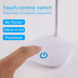 💡 Lámpara LED Recargable de Escritorio | Luz Nocturna de Protección Ocular para Estudio y Dormitorio