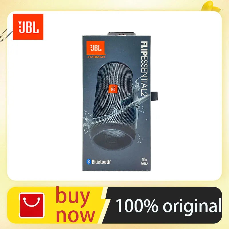 Bocina JBL Flip Essential 2 Bluetooth | Sonido Profesional, Resistente al Agua IPX7, 10h de Batería