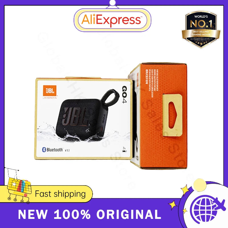 JBL GO 4 – Bocina Bluetooth Ultraportátil con Graves Mejorados e IP67