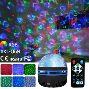 Proyector LED Cielo Estrellado – Luz Nocturna con Control Remoto | USB 5V | Ideal para Cuartos, Niños y Regalos Originales
