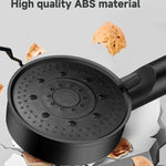 Regadera de Mano con Aumento de Presión – 6 Modos Ajustables | Cabezal de Ducha de Alta Potencia con Función de Masaje y Ahorro de Agua