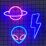 Luz Neón LED Decorativa – 29 Diseños Modernos | USB/Batería | Ideal para Cuartos, Gaming, Fiestas y Regalos