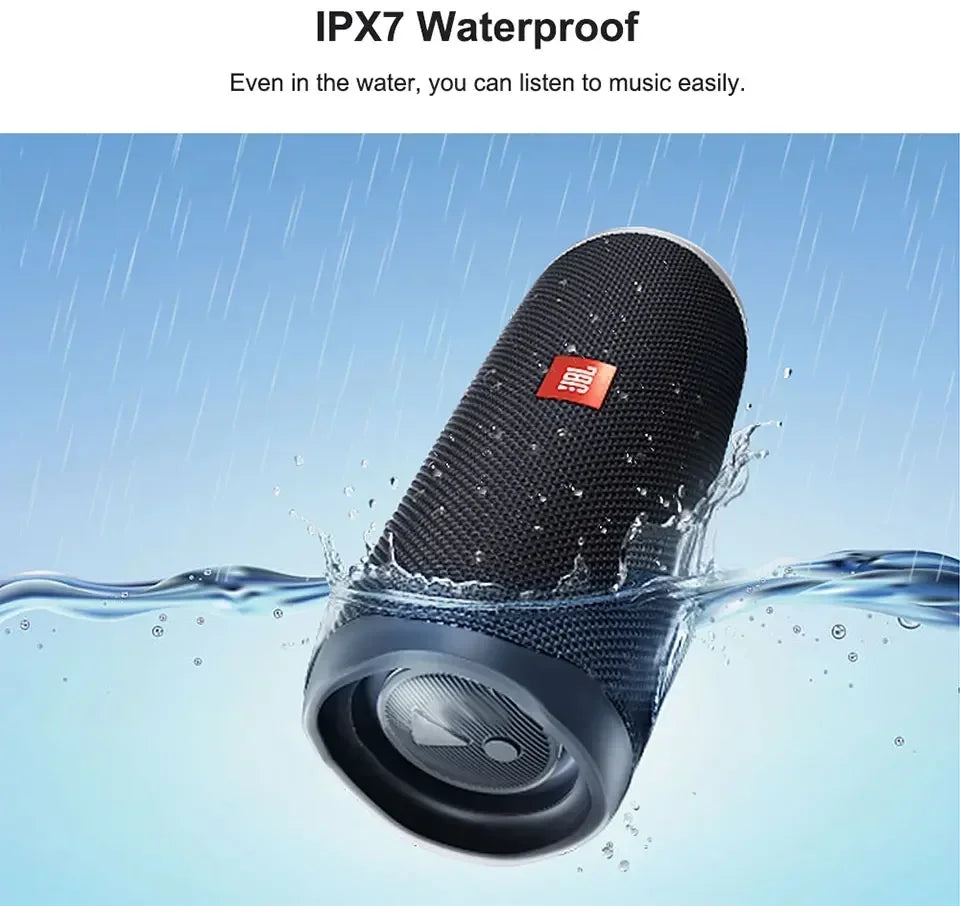 Bocina JBL Flip 5 Bluetooth | Sonido Estéreo, Resistente al Agua IPX7, Portátil para Exteriores y Fiestas