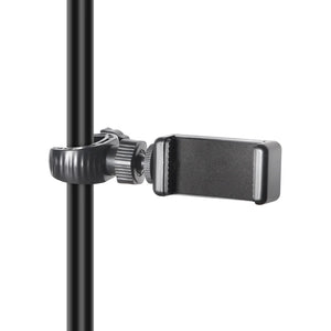 Soporte Universal para Celular con Clip Giratorio 360° | Montura para Trípode, Micrófono y Más