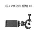 Soporte Universal para Celular con Clip Giratorio 360° | Montura para Trípode, Micrófono y Más