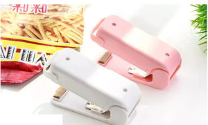 Mini Sellador de Bolsas Portátil – Selladora Térmica a Batería para Alimentos y Plástico | Sellado Rápido y Fácil en Casa