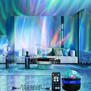 Proyector LED Cielo Estrellado – Luz Nocturna con Control Remoto | USB 5V | Ideal para Cuartos, Niños y Regalos Originales