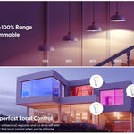 Foco LED RGB 16 Colores con Control Remoto – E27 220V, Luz Multicolor Regulable, 8W, Ambiente Inteligente