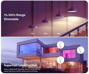 Foco LED RGB 16 Colores con Control Remoto – E27 220V, Luz Multicolor Regulable, 8W, Ambiente Inteligente