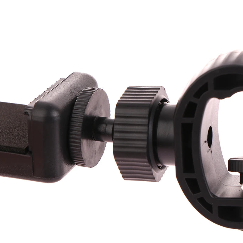 Soporte Universal para Celular con Clip Giratorio 360° | Montura para Trípode, Micrófono y Más