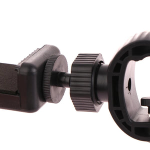 Soporte Universal para Celular con Clip Giratorio 360° | Montura para Trípode, Micrófono y Más