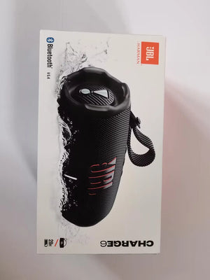 Bocina JBL Charge 6 Bluetooth | Sonido Estéreo con Bajos Potentes, Resistente al Agua IPX7, Portátil para Exteriores