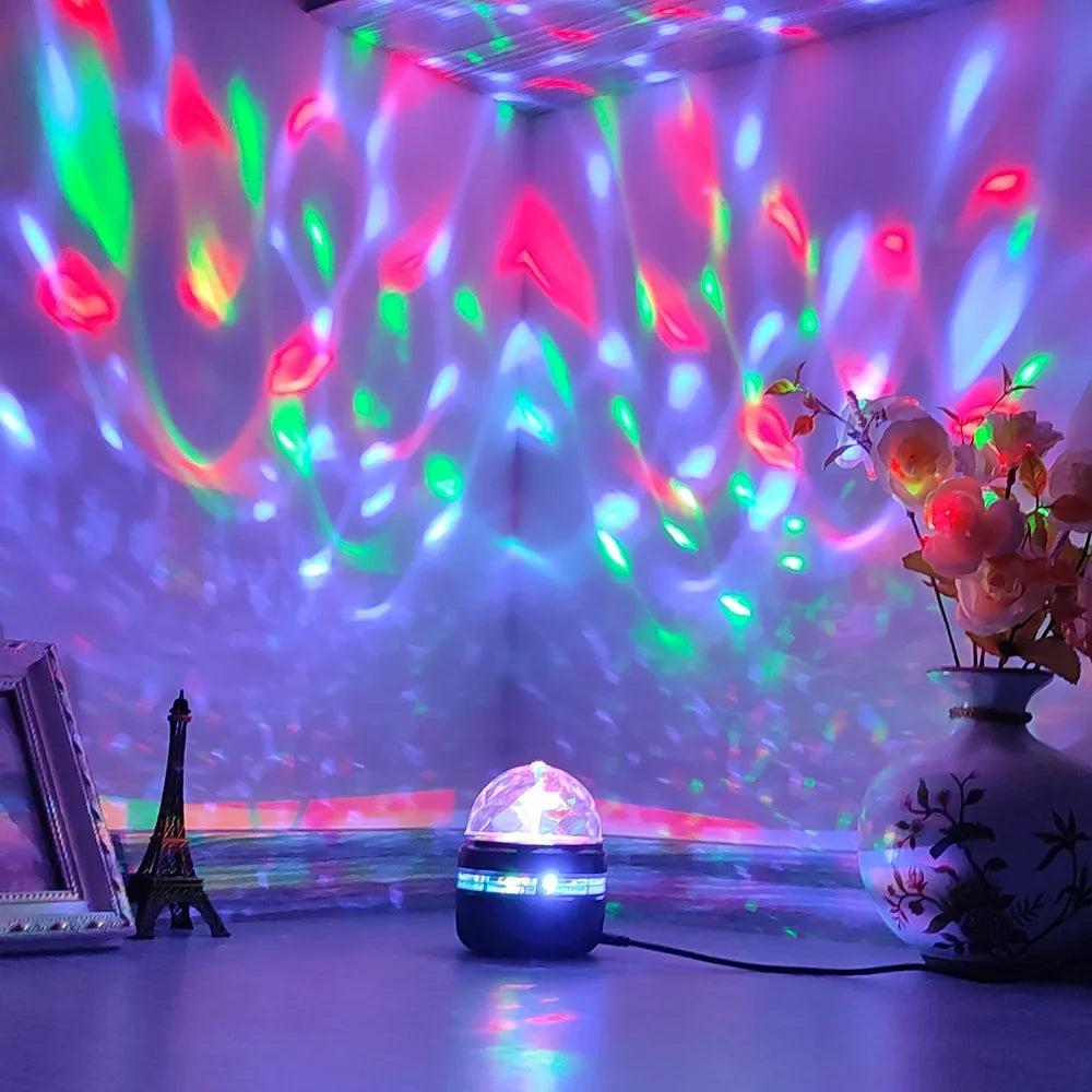 Proyector LED Cielo Estrellado – Luz Nocturna con Control Remoto | USB 5V | Ideal para Cuartos, Niños y Regalos Originales