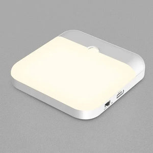 Luz Nocturna LED con Sensor de Movimiento Recargable USB Tipo-C – Luz de Emergencia para Cocina, Escaleras y Armarios