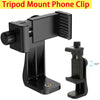Soporte Universal para Celular con Giro 360° – Montura para Trípode con Rosca 1/4 para Grabación, Streaming o Escritorio