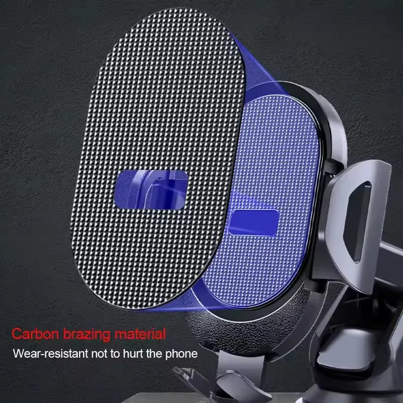 Soporte Universal para Celular con Ventosa 360° | Auto, Parabrisas o Tablero – Compatible con iPhone y Android