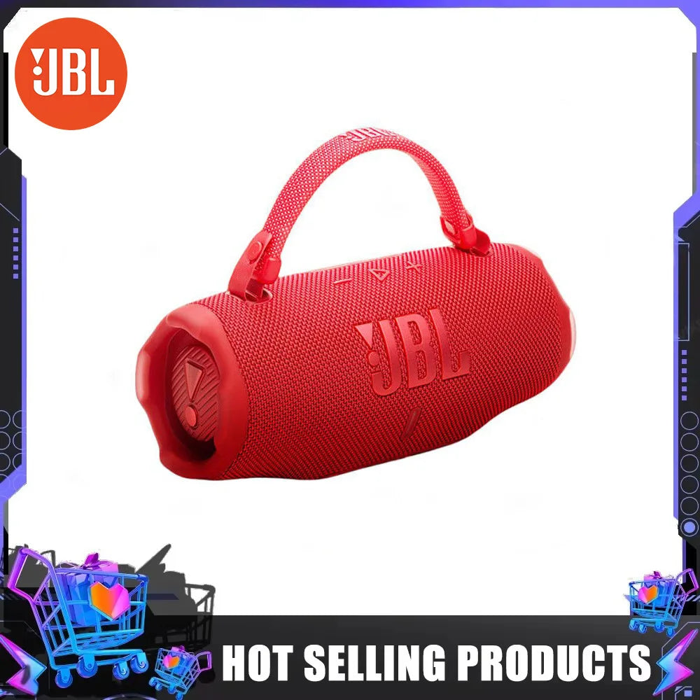 Bocina JBL Charge 6 Bluetooth | Sonido Estéreo con Bajos Potentes, Resistente al Agua IPX7, Portátil para Exteriores