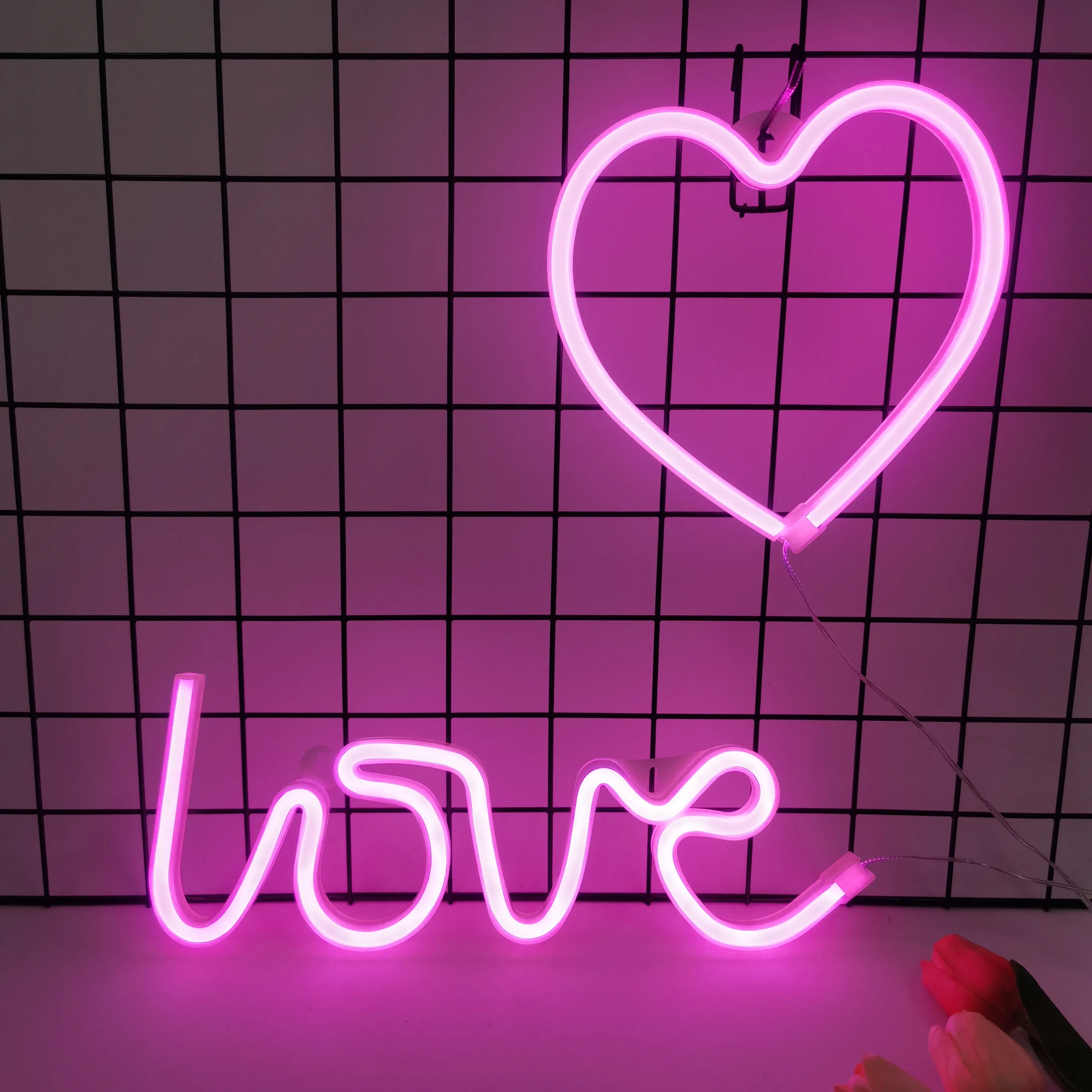 Luz Neón LED Decorativa – 29 Diseños Modernos | USB/Batería | Ideal para Cuartos, Gaming, Fiestas y Regalos