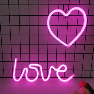 Luz Neón LED Decorativa – 29 Diseños Modernos | USB/Batería | Ideal para Cuartos, Gaming, Fiestas y Regalos