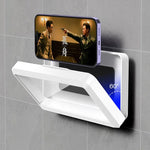 Soporte Impermeable para Celular – Caja Sellada de Pared con Pantalla Táctil | Ideal para Ducha y Baño