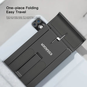 Soporte de Escritorio Plegable Essager – Mini Base Portátil para Celular o Tablet | Compatible con iPhone, Xiaomi, iPad