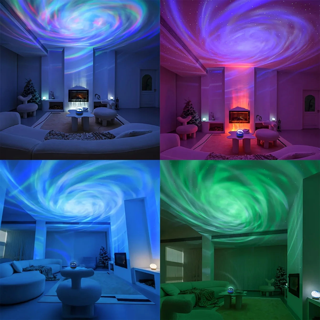 Proyector LED Cielo Estrellado – Luz Nocturna con Control Remoto | USB 5V | Ideal para Cuartos, Niños y Regalos Originales