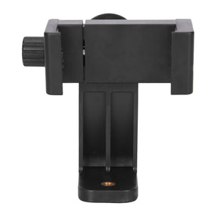 Soporte Universal para Celular con Giro 360° – Montura para Trípode con Rosca 1/4 para Grabación, Streaming o Escritorio