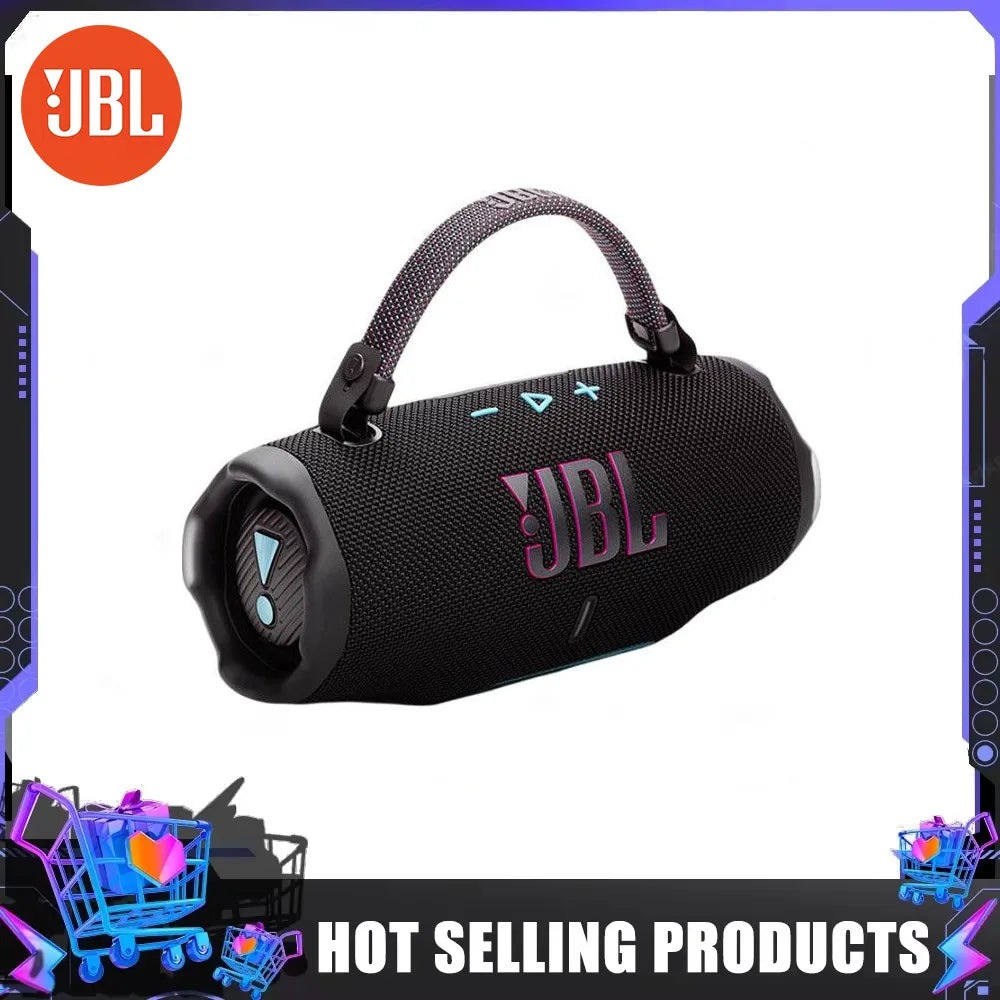 Bocina JBL Charge 6 Bluetooth | Sonido Estéreo con Bajos Potentes, Resistente al Agua IPX7, Portátil para Exteriores