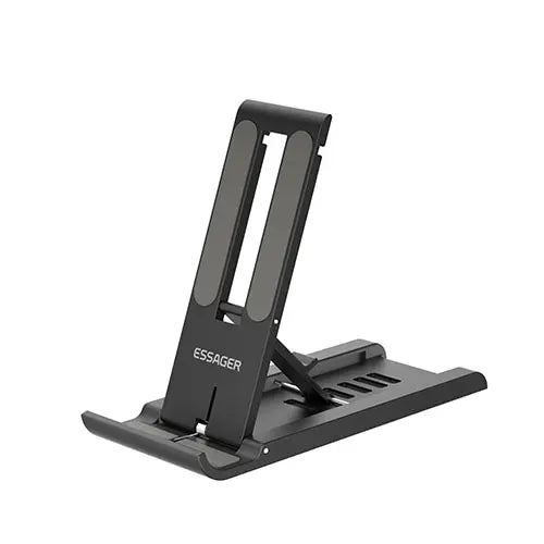 Soporte de Escritorio Plegable Essager – Mini Base Portátil para Celular o Tablet | Compatible con iPhone, Xiaomi, iPad
