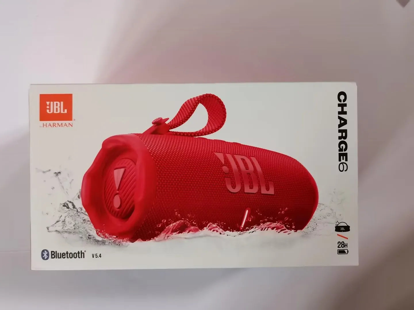 Bocina JBL Charge 6 Bluetooth | Sonido Estéreo con Bajos Potentes, Resistente al Agua IPX7, Portátil para Exteriores