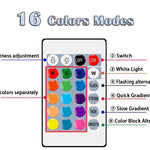 Foco LED RGB 16 Colores con Control Remoto – E27 220V, Luz Multicolor Regulable, 8W, Ambiente Inteligente