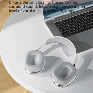 Audífonos Bluetooth P9 con Micrófono – Inalámbricos, Deportivos, Cancelación de Ruido, Compatibles con Juegos