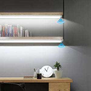 Luz Nocturna LED con Sensor de Movimiento Recargable USB Tipo C – Para Armarios, Escaleras y Cocina