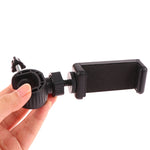 Soporte Universal para Celular con Clip Giratorio 360° | Montura para Trípode, Micrófono y Más