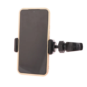 Soporte Universal para Celular con Clip Giratorio 360° | Montura para Trípode, Micrófono y Más