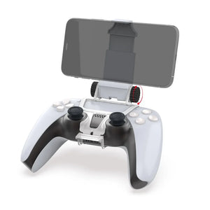 Soporte Clip para Celular Compatible con Control PS5 | Ajuste de Ángulo 180° – Ideal para Gaming Móvil