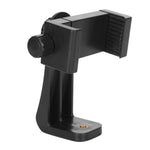 Soporte Universal para Celular con Giro 360° – Montura para Trípode con Rosca 1/4 para Grabación, Streaming o Escritorio