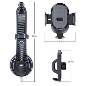 Soporte Universal para Celular con Ventosa 360° | Auto, Parabrisas o Tablero – Compatible con iPhone y Android