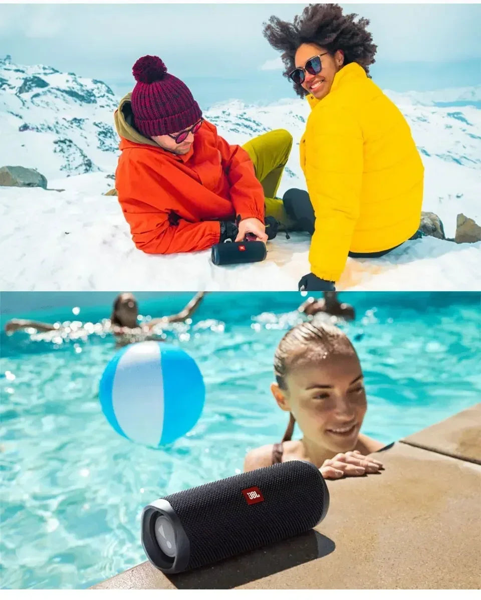 Bocina JBL Flip 5 Bluetooth | Sonido Estéreo, Resistente al Agua IPX7, Portátil para Exteriores y Fiestas