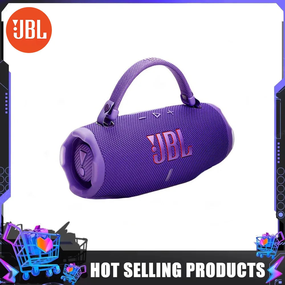Bocina JBL Charge 6 Bluetooth | Sonido Estéreo con Bajos Potentes, Resistente al Agua IPX7, Portátil para Exteriores