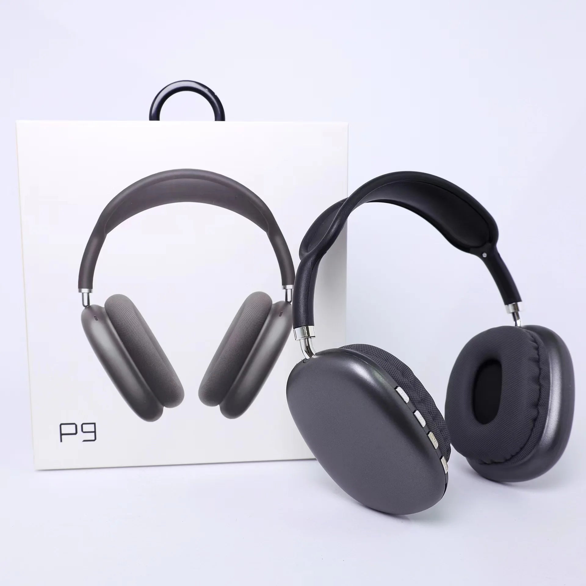 Audífonos Bluetooth P9 con Micrófono – Inalámbricos, Deportivos, Cancelación de Ruido, Compatibles con Juegos